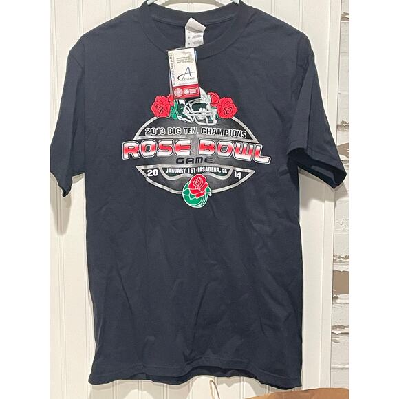 2013-2014 MSU big ten champions rose bowl game Pasadena size medium - Picture 1 of 5
